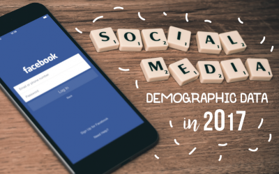 Infografis Data Demografis Pengguna Media Sosial pada Tahun 2017