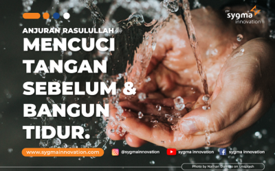 Anjuran Rasulullah : Mencuci Tangan Sebelum dan Sesudah Bangun Tidur