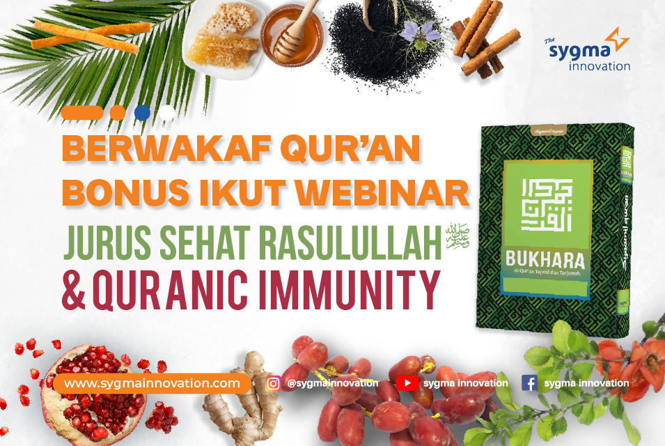 Berwakaf Al-Quran Bonus Ikut Webinar Bersama Ustadz dr. Zaidul Akbar